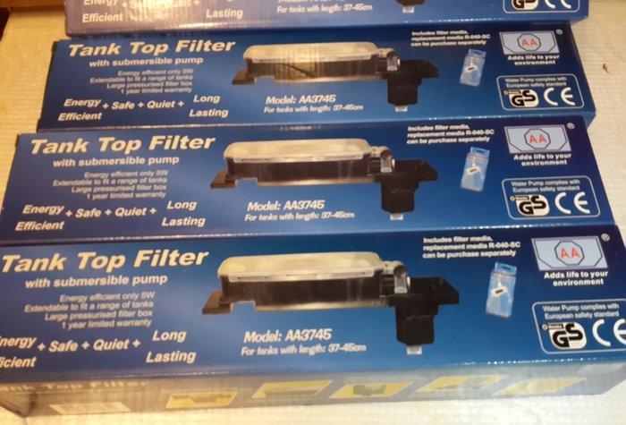 AkvarIumlar üst bio filtri şirin və duzlu su akvariumlar ucun nəzərdə