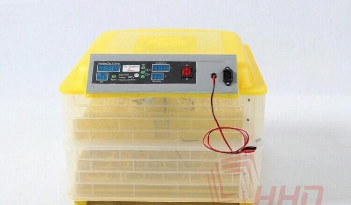 96 yumurtalıq tam avtomatik İnkubator (cücə çıxaran aparat ) tam ye