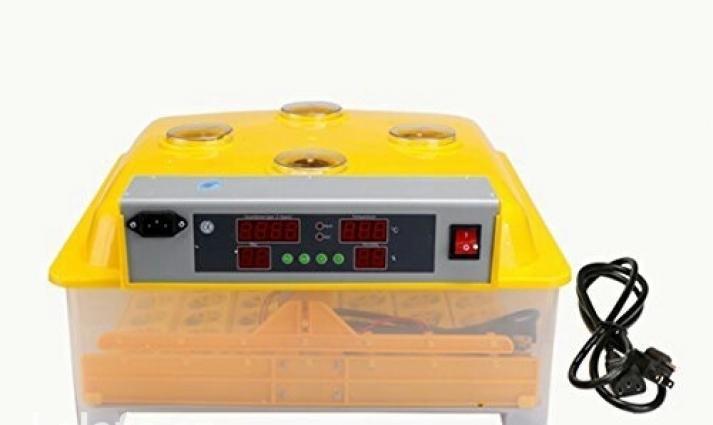 56 yumurtaliq tam avtomatik İnkubator (cücə çıxaran aparat ) tam yen