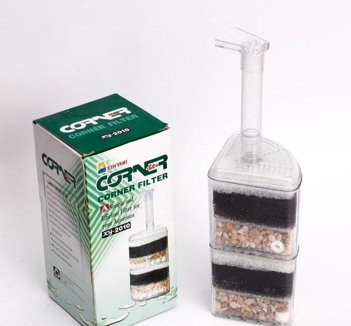 Био Угловой фильтр для аквариума воздушного насоса XY-2010.Большой
