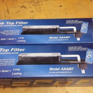 AkvarIumlar üst bio filtri şirin və duzlu su akvariumlar ucun nəzərdə