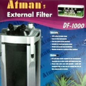 Atman df-1000 dış filtre 100 - 300 litrelik tatlı ve tuzlu su