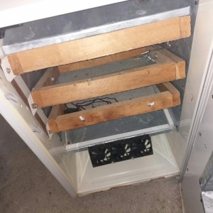 Ela veziyetde. 180 toyug yumurtasi yerlewir. Mexanikdi amma cox rahatd